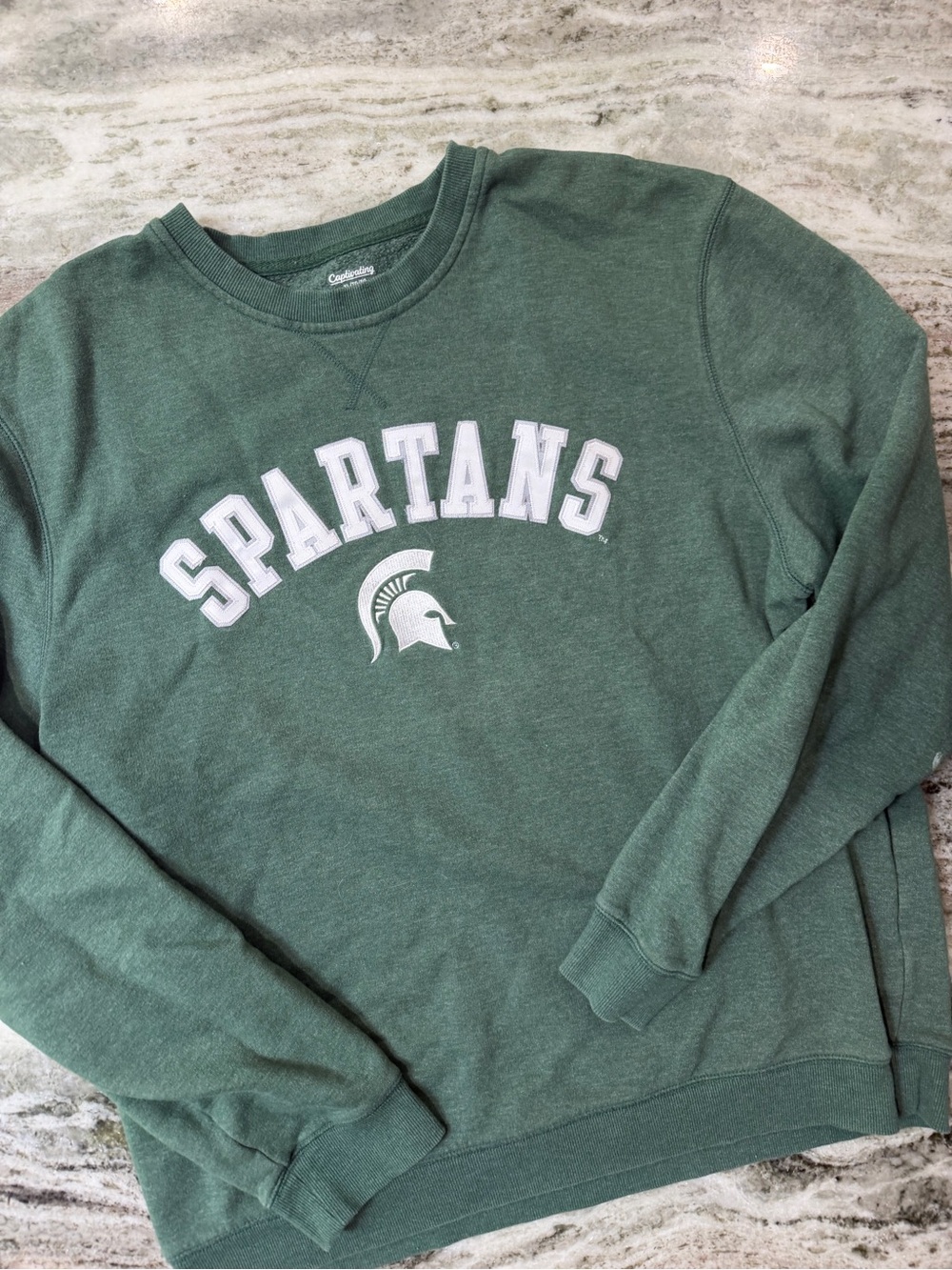 Michigan State Spartans Green Crewneck Sweatshirt
Women’s XL - Picture 2 of 3